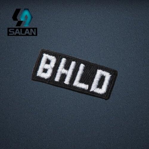 Stock cartoon woven badge or custom beatiful woven patches/badge iron on school custom woven patch SPJ004