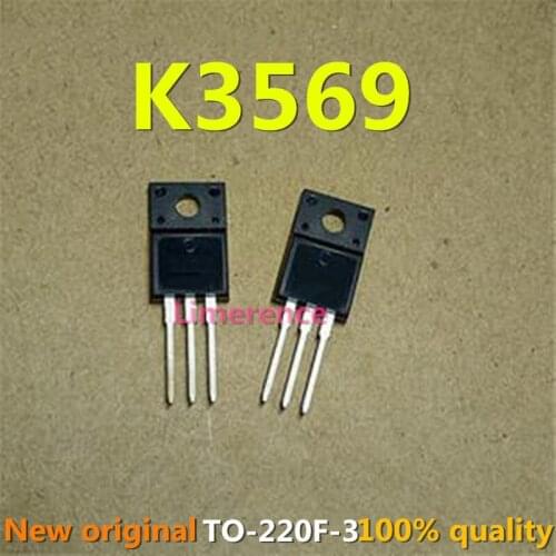 10PCS 2SK3569 TO220F K3569 TO-220F new and original IC Chipset Support recycling all kinds of electronic components