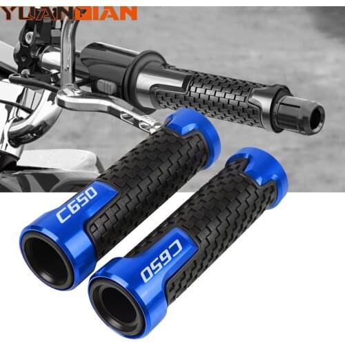 7/8"22mm cnc Aluminum Motorcycle Accessories Handle Bar Grip For BMW C650 SPORT 2012-2019 2014 2015 2016 2017 2018