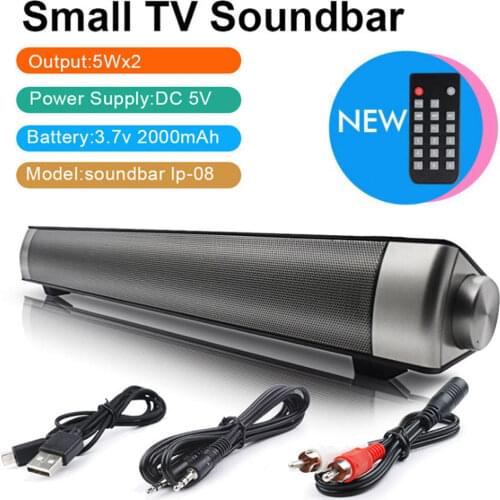 Bluetooth Sound Bar with Remote Control Support Charging JR Deals
