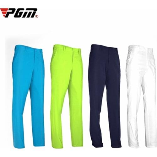 PGM Mens Golf Pant Quick Dry Waterproof Sports Golf Trousers Quick Dry Breathable Pants 6 Colors XXXL Elastic Durable Thin Pant