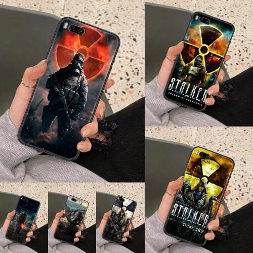 Game STALKER Phone case For Xiaomi Mi Max Note 3 A2 A3 8 9 9T 10 Lite Pro Ultra black luxury waterproof trend hoesjes art