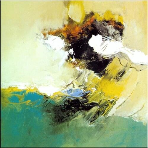 Pure Hand-painted High Quality Abstract Wall Art Oil Painting on Canvas Abstract Oil Painting for Living Room Decor