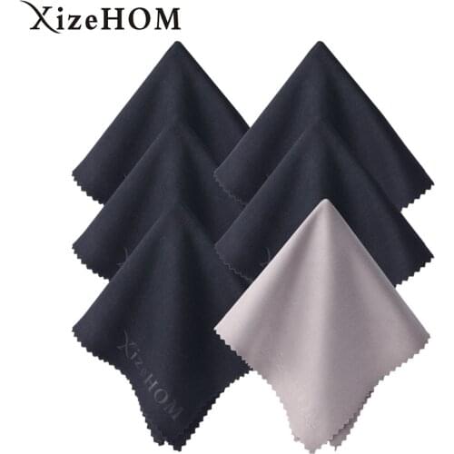XizeHOM (15*18cm, 6pcs) Microfiber Cleaning Cloth for Screens, Lenses, Glasses