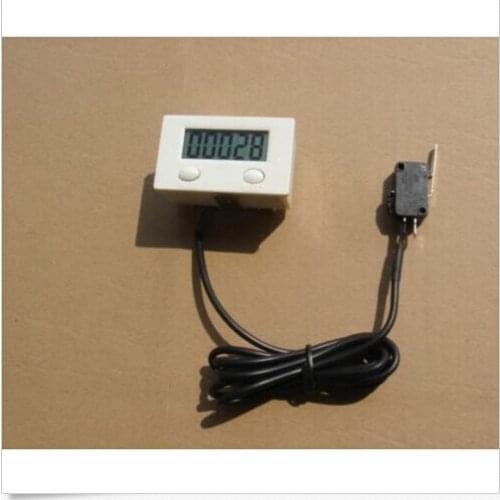 Digital 5 Digit LCD Punch Counter with micro switch with Reset pause Button