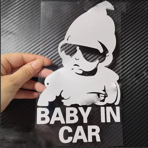 BABY IN CAR Child Car Sticker For Opel Astra Corsa Insignia Astra Antara Meriva Zafira Corsa Vectra sport GTC