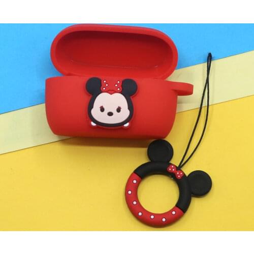 Disney Silicone Protective Cover Shell Anti-fall Earphone Case For Jabra Elite Active 75t True Wireless Bluetooth Earbuds Cover