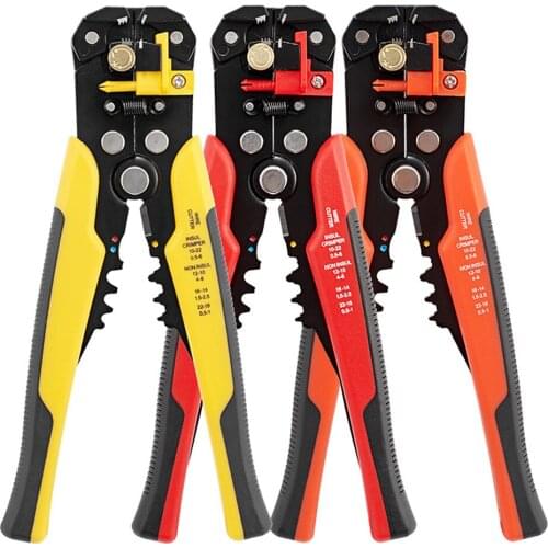 Cable Cutter Wire Stripper Automatic Multifunctional Stripping Tools Crimping Pliers 0.2-6mm Electrician Hand Tools