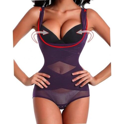 Fashion Women Transparent Body Shaper Slimming Underwear Waist Control Underwear