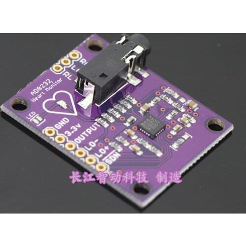 AD8232 Electrophysiological Measurement Pulse Heart Electrocardiogram Monitoring Sensor Module