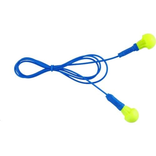 Soft Foam Corded Ear Plugs Ears Protector Reusable Hearing Protection Noise Reduction Earplugs Earmuff Sleep Soundproof Earplugs