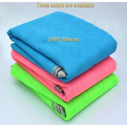 New Beach Mat Beach hook and loop Fast Sandless Mat with Fixed Nail picnic camping outdoor blanket mat