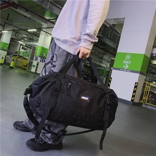 2021 Winter New Men Travel Bag Packing Cubes Luggage Organizer Duffel Bags Waterproof Weekend Bag Trolly Bag For Traveling