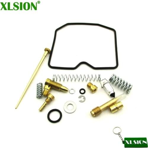XLSION ATV Carburetor Repair Carb Rebuild Kit For Suzuki LTF400F Eiger LTA400F Quad 4 Wheeler 2003 2004 2005 2006 2007