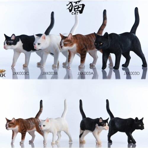 1/6 Resin Animal Model JxK.Studio JxK003 1/6 Chinese Cats 4 Colors Pet Animal F 12" Action figure soldier