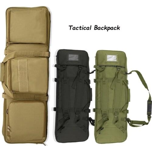 1000D Nylon Molle Pouch Military Tactical Backpack Hunting Gun Bag Army Paintball Shooting Airsoft Gun Holster Sniper Rifle Case