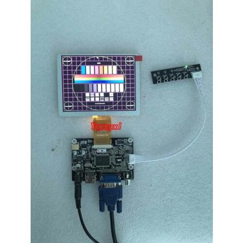 0" inch LCD Screen ZJ050NA-08C 640X480 50 pins display panel with HDMI+VGA+AV Driver Board LCD Control Board Monitor Panel