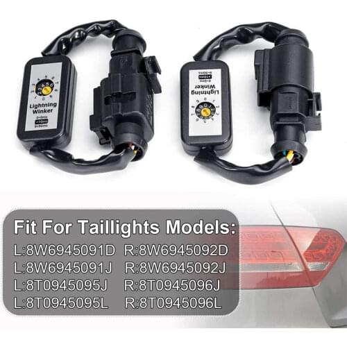 Car Accessories Dynamic Lights Turn Signal Indicator LED Taillight Add-on Module Cable Wire Harness For AUDI A5 S5 RS5 2012~2019