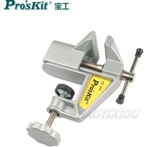 Free shipping Proskit PD-374 Mini table vise Multi-functional small metal vise / bench vice,table vice OPENING 40mm Width 60mm