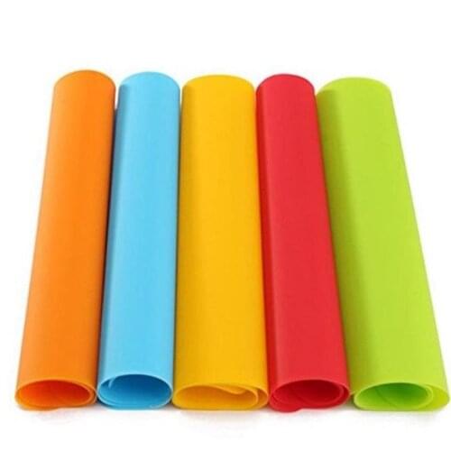 HOT 40x30cm Food Grade Silicone Mats Baking Liner Silicone Oven Mat Heat Insulation Pad Bakeware Kid Table Mat