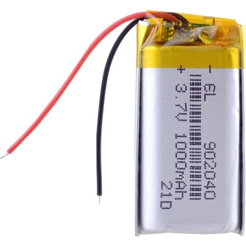 9x20x40mm 3.7V 700mAh Rechargeable li-Polymer Li-ion Battery For bluetooth headset mp3 MP4 speaker mouse recorder 902040 092040