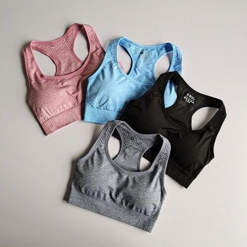 Yoga Vest Sport Singlet Women Fitness body building Sport Tank Tops Gym Running Training Quick Drying Seamless Yoga Underwear