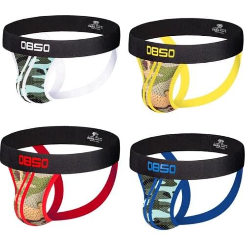 ORLVS Sexy Gay Underwear Men Thong Men Jockstrap Mens Thongs &G Strings Sissy Panties String Penis Pouch Men Lingerie Fast ship