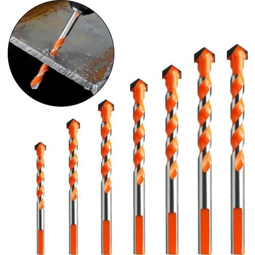 7pcs Ultimate Drill Bits Set 3mm to 12mm for Glass, Ceramic, Marble, Plastic, Brick, Tile, Wood, Tungsten Carbide