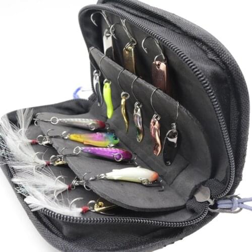 New Waterproof Fishing Bait Bag Multifunctional Outdoor Bags Fishing Reel Lure Storage Bag Fishing Tackle Organizer Container