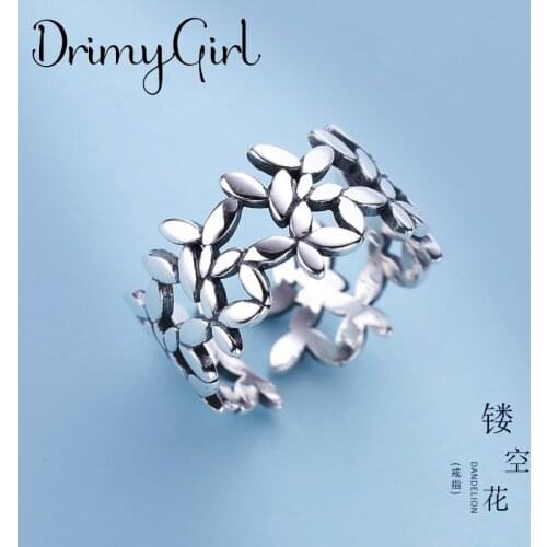 Exaggerated Handmade Big Leaf Rings Finger Jewelry For Women Retro Gothic Punk Creativity Jewelry 2021