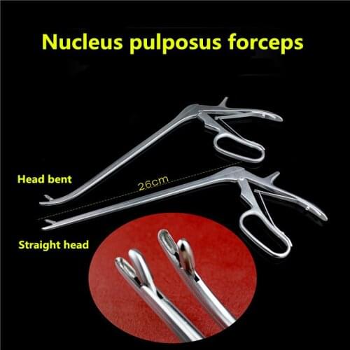 Orthopedic instrument medical laminectomy forcep spinal neurosurgery 26cm gun type spine Nucleus pulposus forceps Removal Tissue