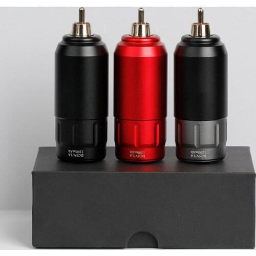 Rocket Shape Premium Tattoo Machine Mini RCA Power Bank Sturdy Tattoo Power Long Lifespan for Personal Use
