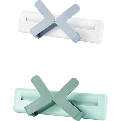 Adjustable Lid Rack, Perforated Free Lid Rack, Wall-Mounted Kitchen Shelf Bracket