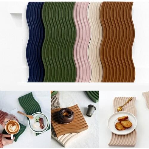 Nordic Wooden Cake Tray Kitchen Chopping Board Afternoon Tea Snack Dessert Display Plate