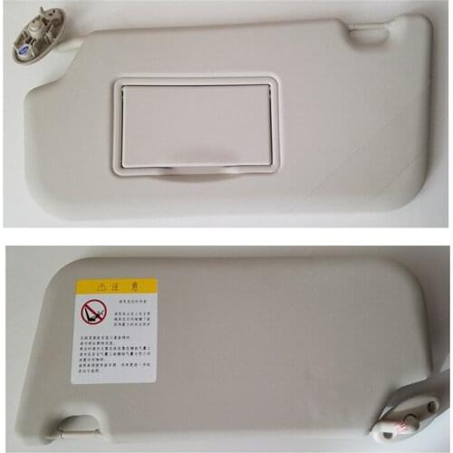 Sun Visor For Ford Focus 2012 2013 2014 2015 2016 2017 2018 with a make-up mirror sun visor car sun visor With light gray