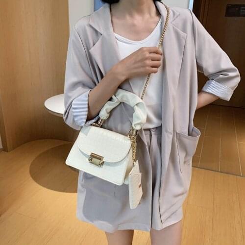 Tote Bags Super MINI PU Leather Crossbody Shoulder Bags for Women 2021 Chain Design Luxury Hand Bag Female Travel with Wallet