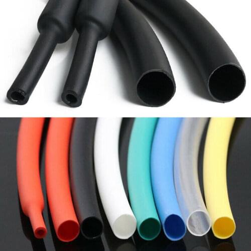 0.2Meter φ4mm-φ52mm 4:1 Heat Shrink Tube With Glue Dual Wall Adhesive Tubing Sleeve Wrap Wire Cable Multiple Color