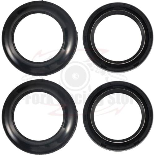 Fork Oil Sealsx2 & Dust Sealsx2 4PCS SET For Yamaha XV125 Virago 1997-2000 1998 1999