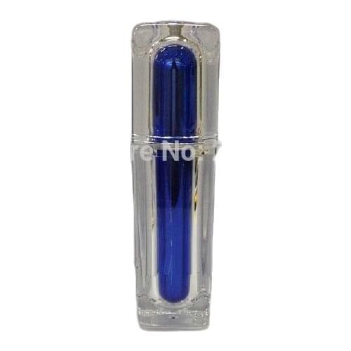 15ml blue square shape press pump lotion/emusion bottle or press pump bottle for cosmetic container