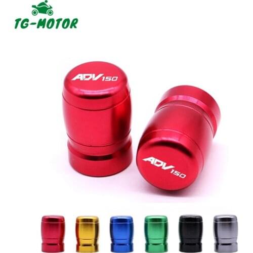 TG-Motor Motorcycle Scooter Accessories CNC Tire Valve Air Port Stem Covers Caps For HONDA ADV150 2019 2020 2021 ADV-150 ADV 150