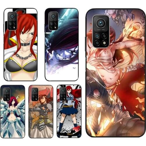 Fairy Tail Erza Case For POCO M3 Pro F3 X3 Pro Cover For Xiaomi Mi11 11Lite 11Pro Mi 10T Pro Note 10 Lite