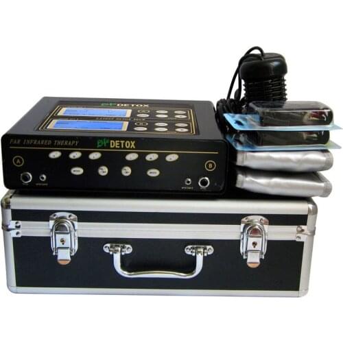 Dual Ionic Cleanse Detox Machine Detox Foot Spa Machine Foot Bath Cell Cleanse Salon Spa Machine Hot New 4pcs By DHL/EMS A02