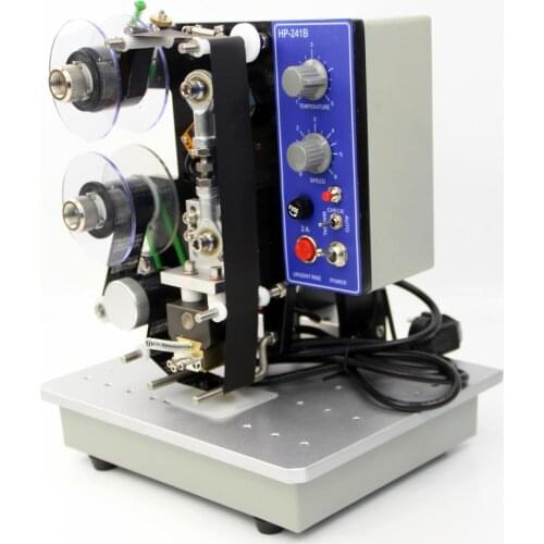 HP-241B electric ribbon coding machine Batch Coding Machine Printing Machine