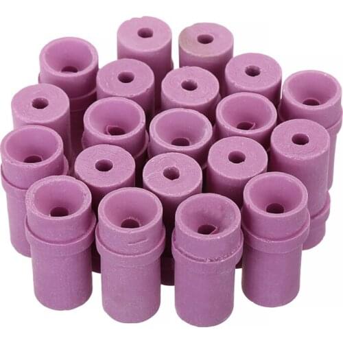 20Pcs 6mm Ceramic Air Sandblaster Tips Sandblast Nozzle For Pneumatic Blasting Tools Metalworking Sand Blasting Nozzle