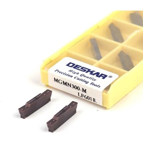 MGMN300-M LF6018 MGMN400 MGMN500 CNC Lathe Tools Turning Groove Blade Carbide inserts Smooth Chip Evacuation Machining Cutting