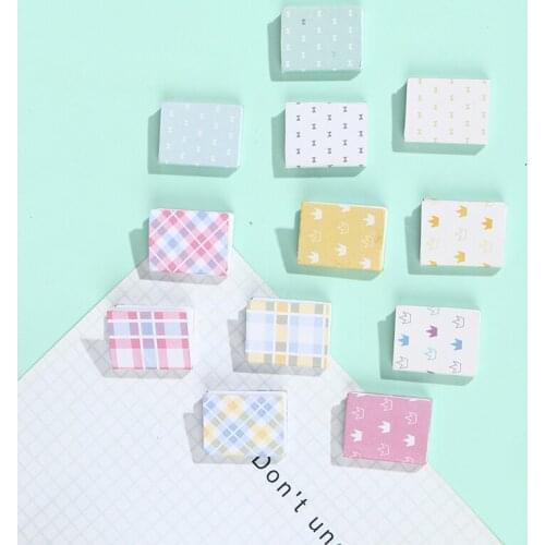 4Pcs/set 1/12 Dollhouse Miniature Book Model Notebook Stripe Lattice Notebook Doll House Furniture Decor Dollhouse Accessories