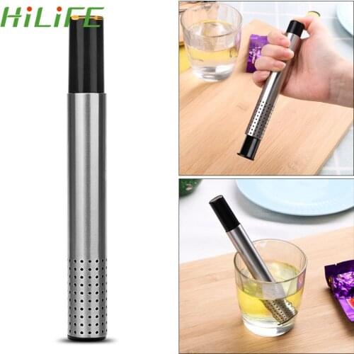 HILIFE Teapot Spices Soup Tools Stainless Steel Reusable Tea Infuser Strainer Filter Tea Stick Coffee Loose Leaf Herbal Holder