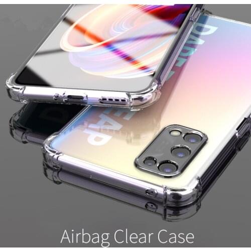 Coque Shockproof Silicone Phone Case for OPPO Realme X7 Pro Ultra Thin Realmex7 X7Pro ProUltra Transparent TPU Airbag Back Cover