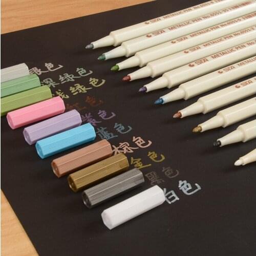 DIY Water Chalk Pen Gel Pen For Black Board Metal Marker Pen DIY Albums Must-paint Pen Photo Album Decoration Scrapbook Marker