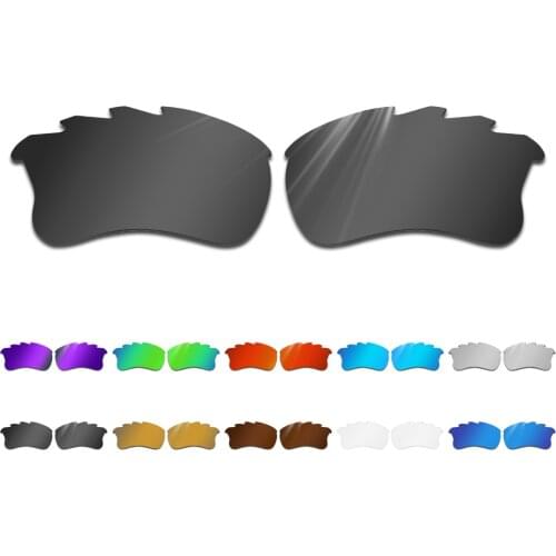 Glintbay Performance Polarized Replacement Lenses for Oakley Flak Jacket XLJ Vented Sunglass - Multiple Colors
